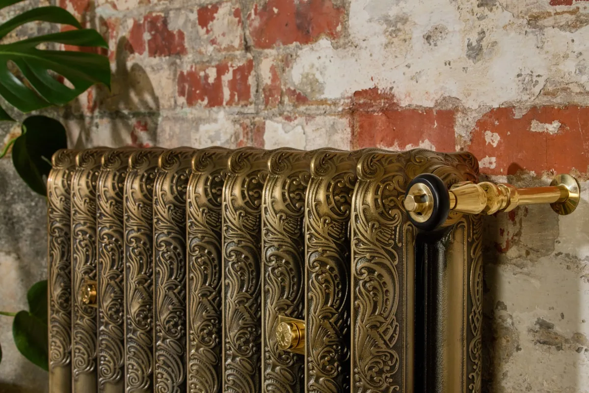 Rococo cast iron radiator