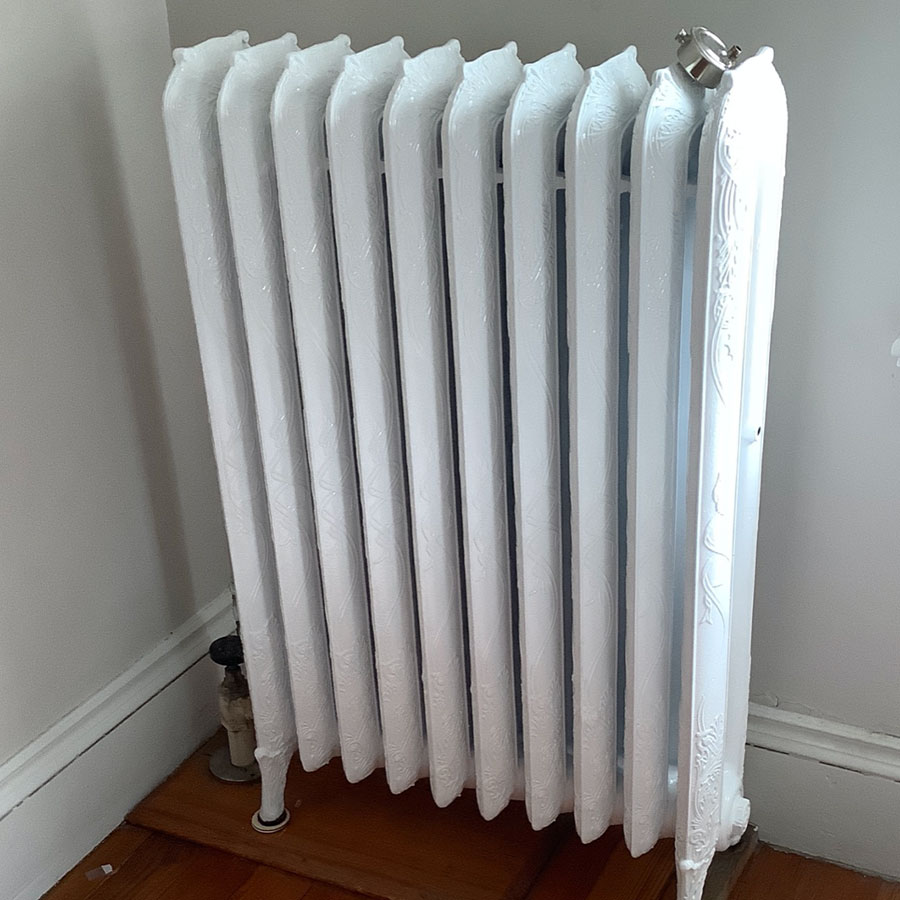Radiator after refinishing