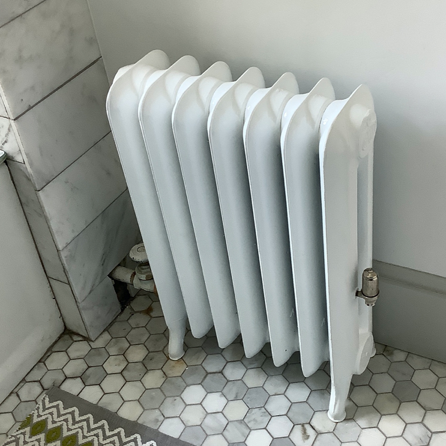 Radiator after refinishing