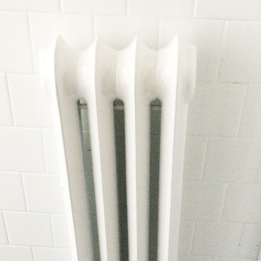 Radiator after refinishing