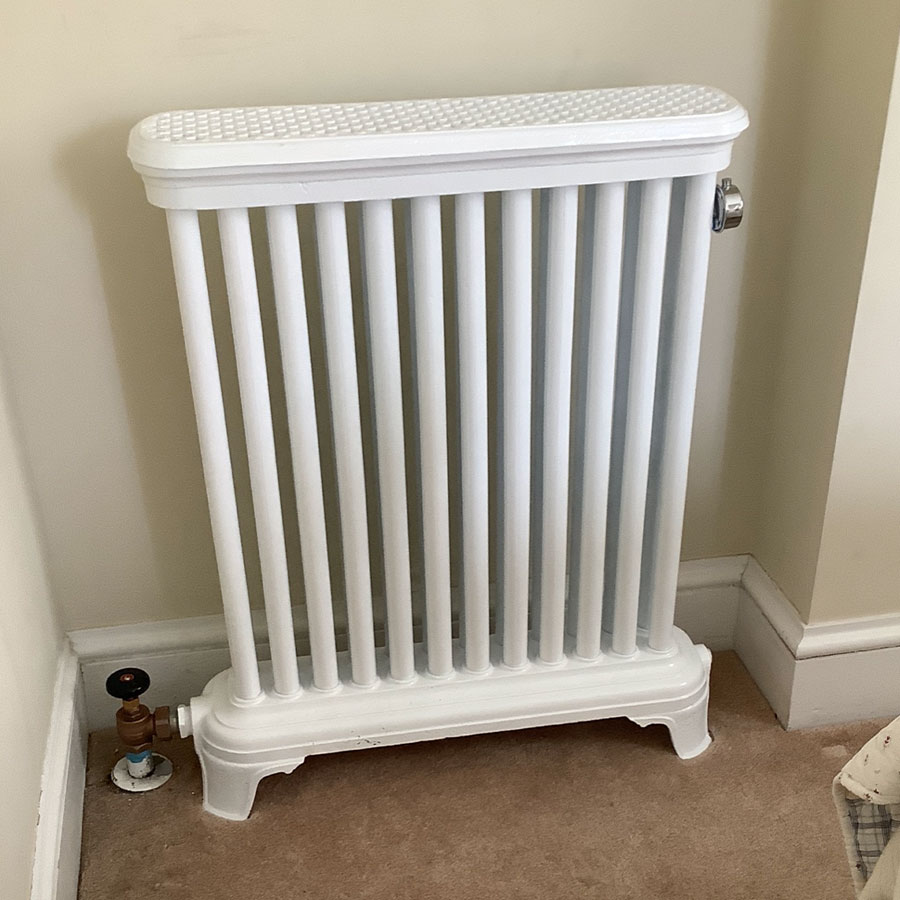 Radiator after refinishing